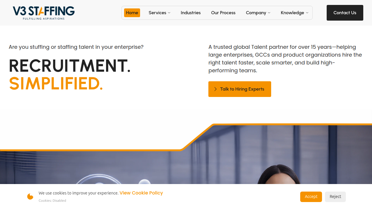 V3 Staffing specializes in connecting companies with top talent, including full stack developers.