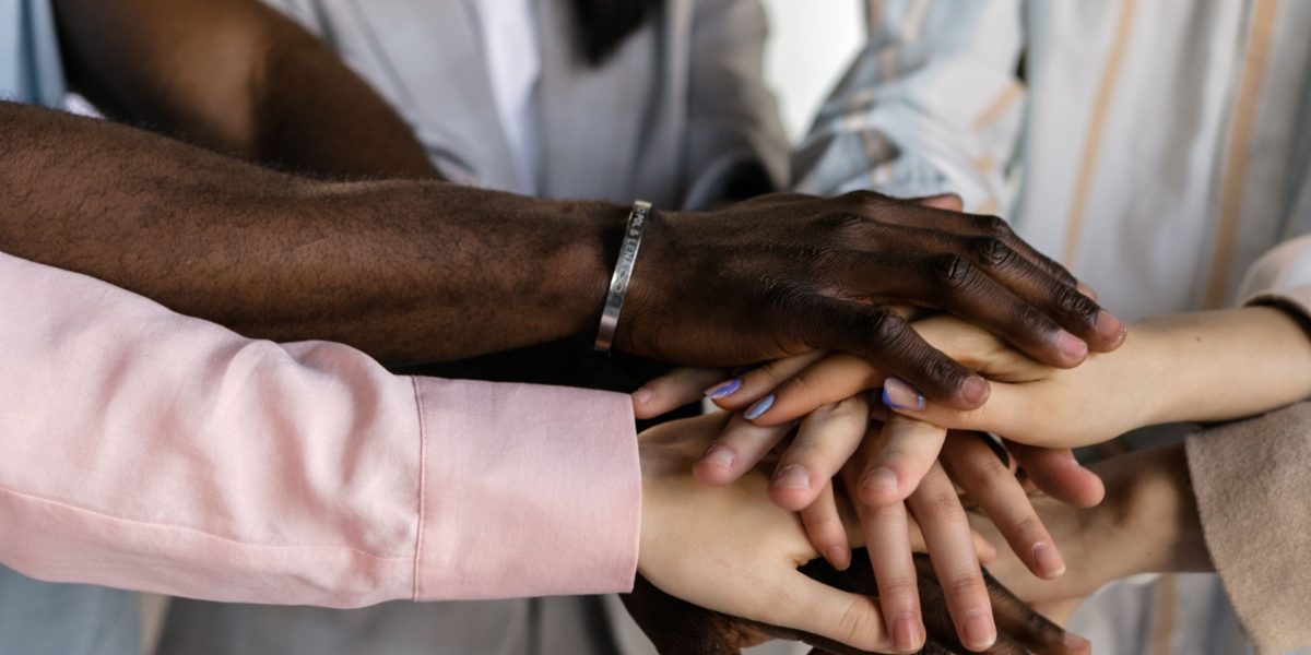 A team collaborating effectively, representing the trust and transparency fostered by decentralized technologies like blockchain.