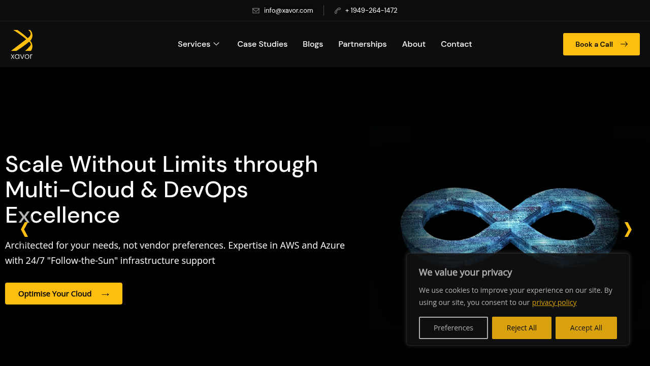 Screenshot of xavor.com, featuring content on super apps and the evolving mobile ecosystem.
