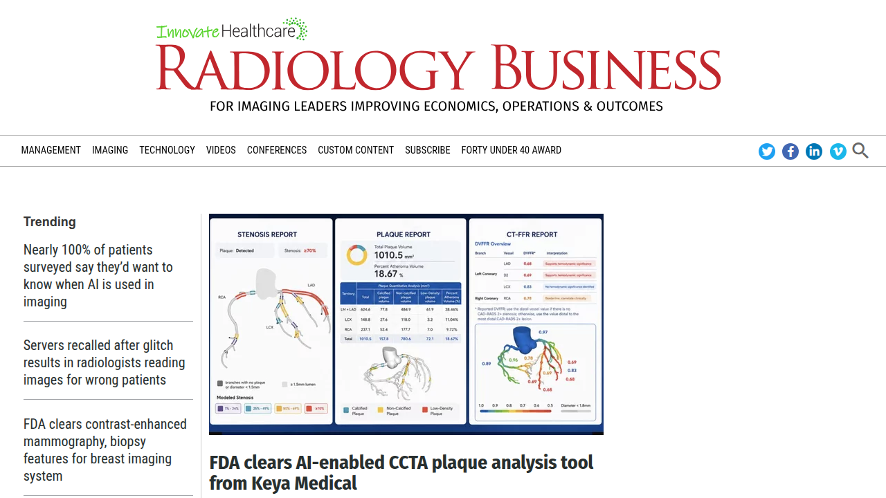 Stay informed on the latest trends and patient safety concerns in AI diagnostics within healthcare.