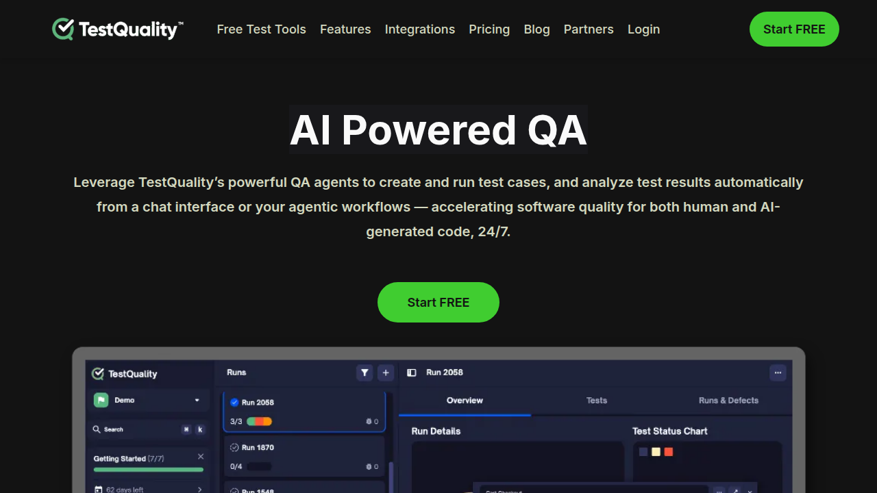 Discover how AI is transforming test case generation and quality assurance on the TestQuality website.