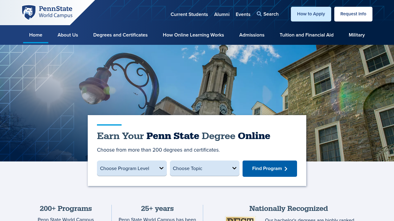 Penn State World Campus offers various online engineering doctoral degrees for career advancement.