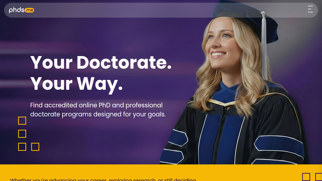 Phds.me offers insights into the best online engineering PhD and doctorate programs.