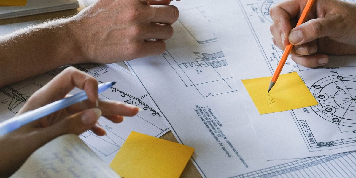 A team actively collaborating on a project, demonstrating the practical application of new skills.